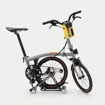 Geantă de ghidon impermeabilă Rockbros AS-160, 1,3 L, galben
