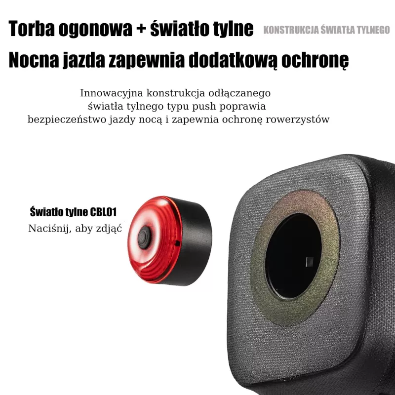 Geantă de șa ușoară Rockbros AS-141