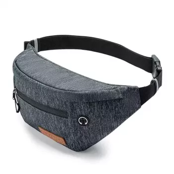 Geantă de șold pentru ciclism ROCKBROS H33, 1,5 L, gri