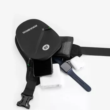 Geantă de coapsă pentru motocicletă ROCKBROS AS-081, Negru, 1 L