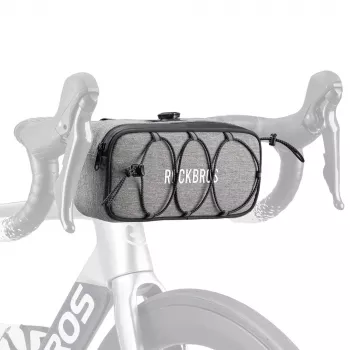 Rockbros TL001 ROAD TO SKY Handlebar Bag 1.9L Waterproof – Grey