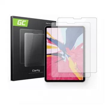 GREENCELL 2x sticlă călită GC Clarity pentru Apple iPad Pro 12.9 (2018/2020)