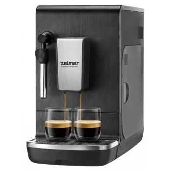 Espressor Zelmer Compact Maestro ZCM8110, negru, 1050 W, 15 bar