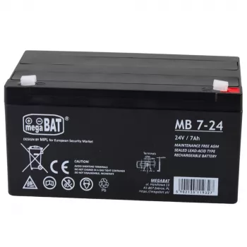 Baterie gel auto LEAN CARS pentru baterie 24V7AH