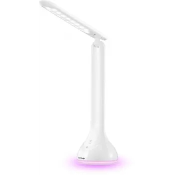Lampă de masă LED RGB Avide Mood, albă, 4W