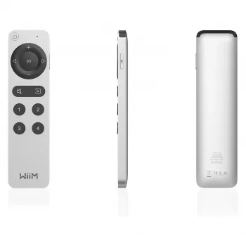 Telecomandă vocală WiiM Voice Remote 2 argintie