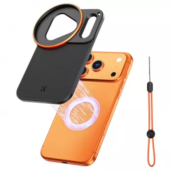 Husă cu ramă KF Frame Case MagSafe pentru iPhone 17 Pro + suport obiectiv 58mm Kf15.0019