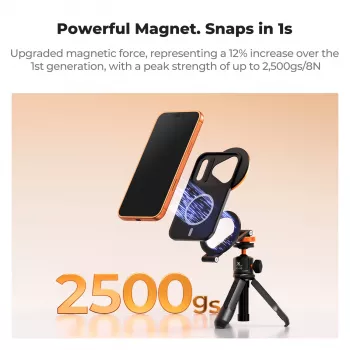 Husă cu ramă KF Frame Case MagSafe pentru iPhone 17 Pro + suport obiectiv 58mm Kf15.0019