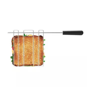 Prăjitor de pâine Dualit Pinza Toast Classic 2 felii crom polizat