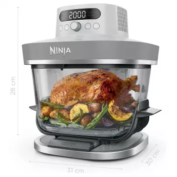 Ninja CRISPi PRO AS090EUWH Friteuză cu aer cald, alb