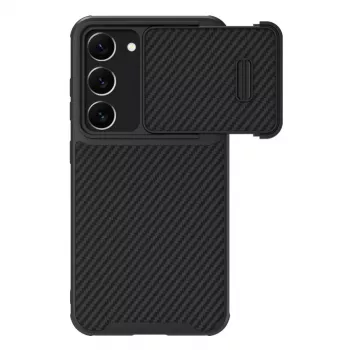 Husă Nillkin Synthetic Fiber S pentru Samsung Galaxy S23+ - neagră