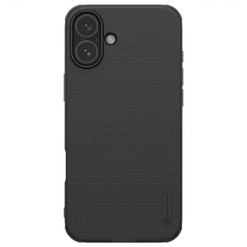 Husă magnetică Nillkin Super Frosted Shield Pro pentru iPhone 16 - neagră