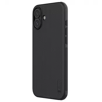Husă magnetică Nillkin Super Frosted Shield Pro pentru iPhone 16 - neagră