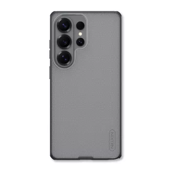 Husă Nillkin Super Frosted Shield Pro pentru Samsung Galaxy S26 Ultra - neagră semitransparent
