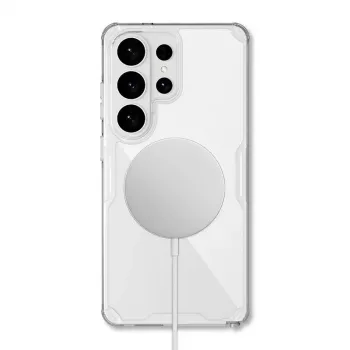 Husă Nillkin Nature TPU Pro compatibilă cu MagSafe pentru Samsung Galaxy S26 Ultra - albă