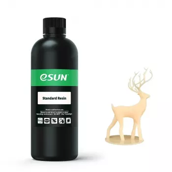 Rășină fotopolimerică standard ESUN 1 kg bej pentru imprimante 3D LCD/DLP