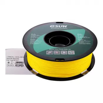 Filament 3D ESUN PLA+ 1,75mm Galben 1kg
