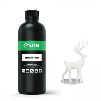 Rășină 3D ESUN UV/LCD Standard alb 1kg 405nm