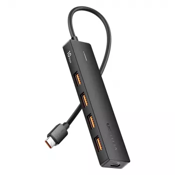 Hub VENTION USB-C la USB 3.2 Gen 2 cu 100W PD, 0,15m, Negru