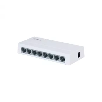 Switch desktop neadministrat DAHUA PFS3008-8ET-L-V2, 8x RJ45 10/100Mbps (fără PoE)