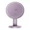 Suport magnetic pentru telefon auto pe bord Baseus C01, mov