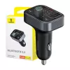Transmițător FM Bluetooth Baseus S-09 Pro (negru)