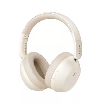 Căști over-ear BASEUS BASS 35 MAX Bluetooth 5.3 bej
