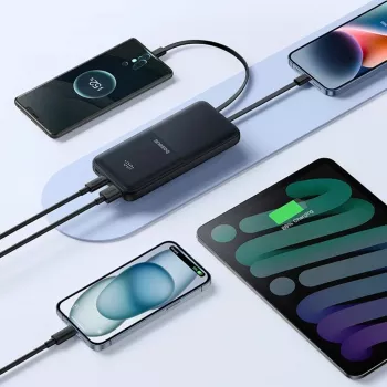 Baterie externă Baseus Lipow 10000 mAh 22.5W neagră