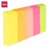 Note adezive index Deli PP Stick Up 100 buc. colorate