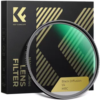 Filtru Black Diffusion 1/4 K&F Concept 67mm
