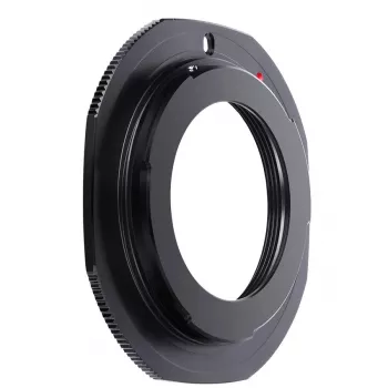 Adaptor obiectiv K&F Concept PRO Canon EOS EF/EF-S la corp cameră M42 - Negru