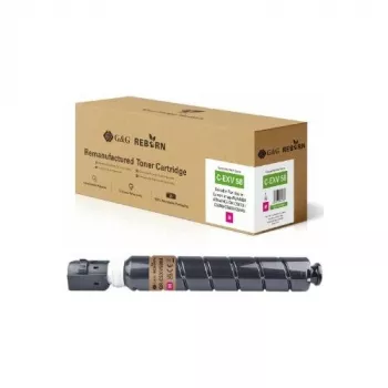 Cartuș de toner compatibil G&G Reborn pentru Canon C-EXV58 (3765C002) magenta