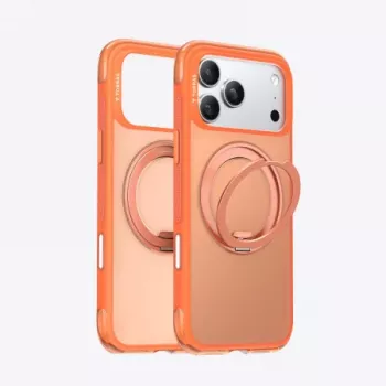Husă TORRAS O3 Air MagSafe pentru iPhone 17 Pro Max, Cosmic Orange