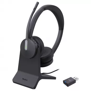 Cască Yealink WH64 Hybrid Dual cu stație de încărcare