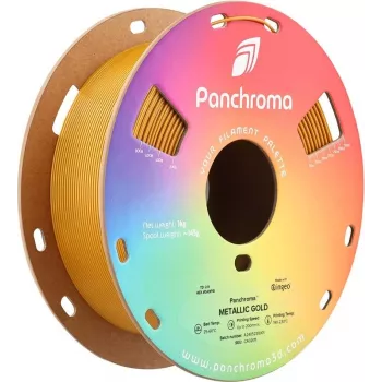 Polymaker Panchroma PLA Metallic 1,75mm, auriu, 1kg