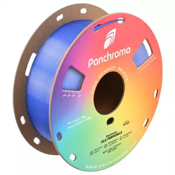 Polymaker Panchroma PLA Silk filament pentru imprimantă 3D, 1,75 mm, 1 kg, Periwinkle