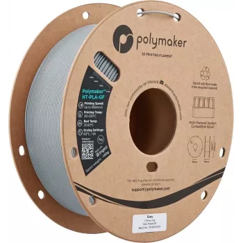 Polymaker HT-PLA-GF filament pentru imprimantă 3D, 1,75 mm, 1 kg, gri