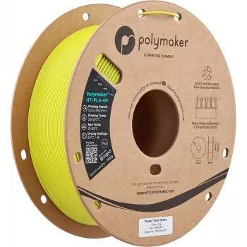 Filament 3D Polymaker HT-PLA-GF, 1,75 mm, 1 kg, Power Tool Green