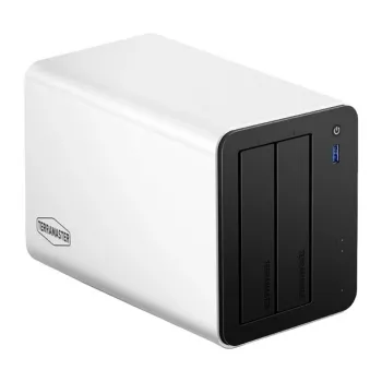 TerraMaster F2-425 PLUS N95 NAS cu 2 bay-uri fără discuri, Intel Celeron N95, 4 GB DDR4