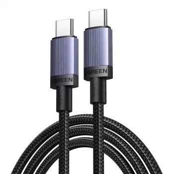 Cablu UGREEN USB-C la USB-C PD 100W 5A 3m - negru
