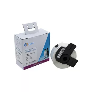 Etichete termice directe compatibile Brother DK-11201 G&G 29x90mm hârtie albă adeziv permanent etichete de adresă pachet de 400
