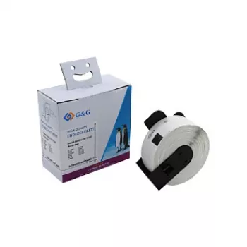 Etichete termice directe compatibile Brother DK-11201 G&G 29x90mm hârtie albă adeziv permanent etichete de adresă pachet de 400