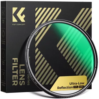 Filtru polarizator circular K&F Concept Nano-X cu reflexie ultra redusă 46mm