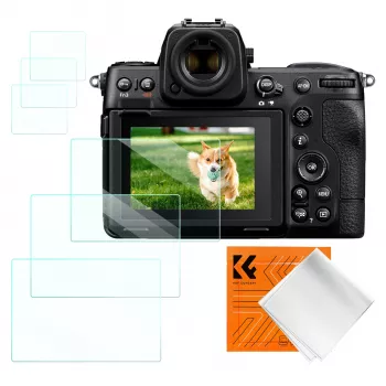 KF 6-Pack 9H Tempered Glass Screen Protector for Nikon Z9 Z8