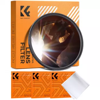 K&F Concept Nano-B MRC Filtru Rainbow Streak 67mm efect de strălucire stelară