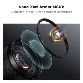 Filtru UV K&F Nano-X MRC 52mm Armor UV protecție ultravioletă