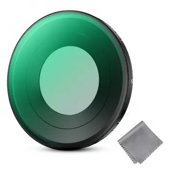 Filtru polarizator circular (CPL) K&F Concept Nano-X 8K Ultra HD cu husă pentru Insta360 GO Ultra KF12.0011