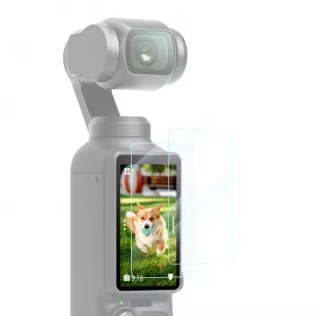 Set de 2 folii de protecție din sticlă călită HD 9H KF pentru ecran DJI Osmo Pocket 3 / Pocket 4