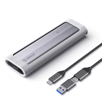 ORICO AXM2-G2-V1 Carcasă SSD M.2 NVMe USB-C/USB-A 10Gbps - gri