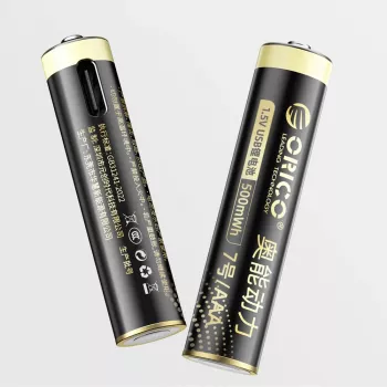 Baterie reîncărcabilă ORICO Ener-G EG7C AAA litiu-ion USB-C 1,5V 500mWh pachet de 4